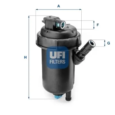 Ostatnia szansa Filtr paliwa UFI 55.139.00