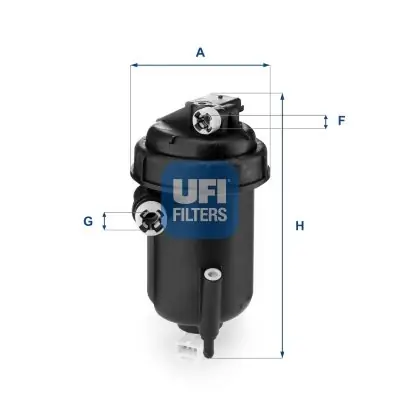 Filtr paliwa UFI 55.143.00 Ograniczona ilość