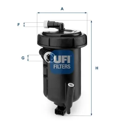 Oferta czasowa Filtr paliwa UFI 55.147.00