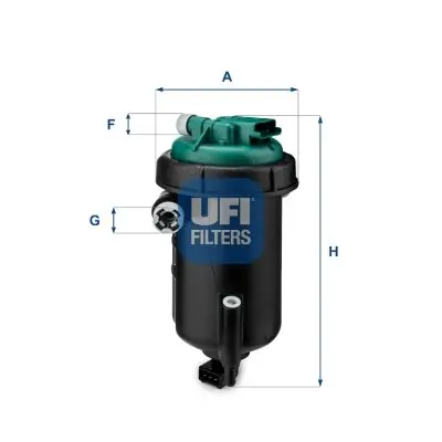 Filtr paliwa UFI 55.148.00 Zamów dziś