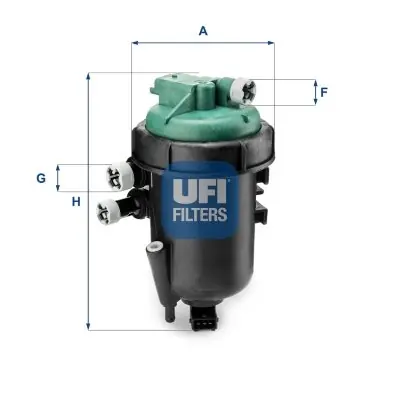 Hit cenowy Filtr paliwa UFI 55.178.00