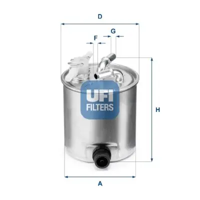 Filtr paliwa UFI 55.392.00 Tylko dziś