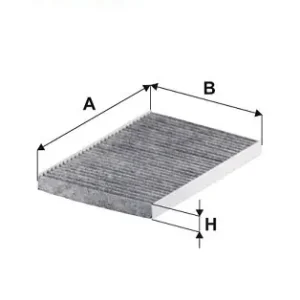 Bestseller Filtr, wentylacja przestrzeni pasażerskiej FILTRON K 1245A