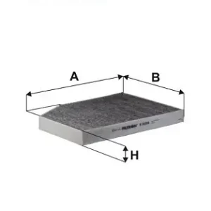 Bestseller Filtr, wentylacja przestrzeni pasażerskiej FILTRON K 1425A