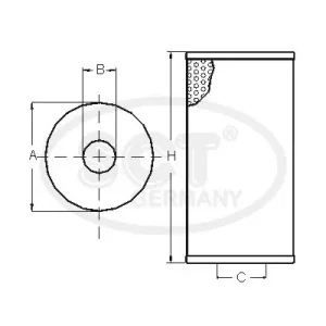 Ekspresowa dostawa Filtr oleju SCT - MANNOL SH 425 P
