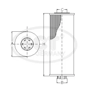 Promocja Filtr oleju SCT - MANNOL SH 446 P
