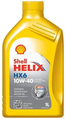 Wyjątkowa oferta OLEJ SHELL 10W-40 HELIX HX6 1L