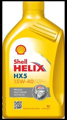 Zniżka OLEJ SHELL 15W-40 HELIX SUPER HX5 1L