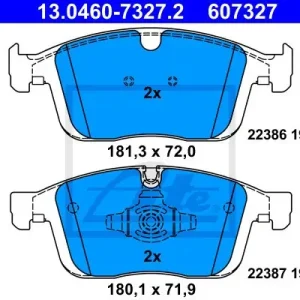 KLOCKI HAM.PRZOD VOLVO XC60 14- Kup teraz