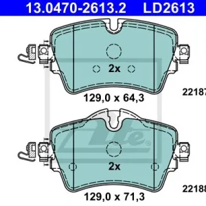 KLOCKI HAM.CERAMIC PRZOD BMW 2 F45 13- Wyprzedaż