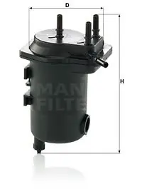 Darmowa dostawa Filtr paliwa MANN-FILTER WK939/12X WK93912X