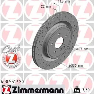 TARCZA HAMULC. MERCEDES C117 CLA AMG 13- TYŁ Niska cena