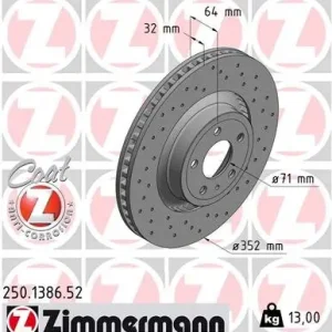 Kup teraz TARCZA HAMULC. FORD MUSTANG 15- PRZÓD