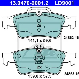 KLOCKI HAM.CERAMIC TYL MERCEDES E W212 Hit cenowy