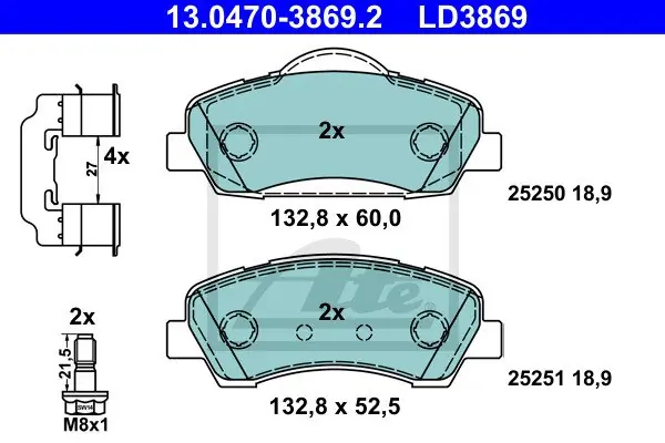 KLOCKI HAM.CERAMIC PRZOD PEUGEOT 308 II Sprawdź teraz