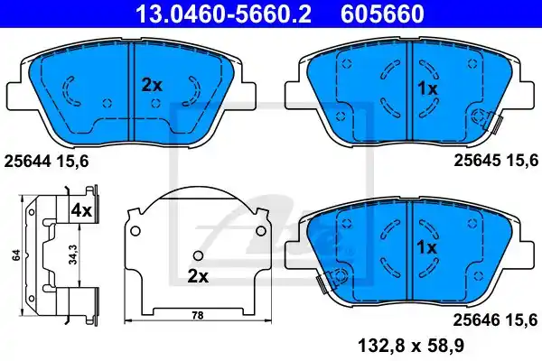 Oferta limitowana KLOCKI HAM.PRZOD KIA OPTIMA 10-15