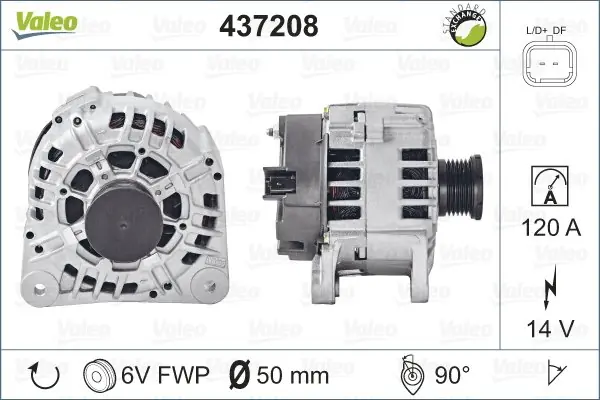 ALTERNATOR VALEO 437208 Ograniczona ilość
